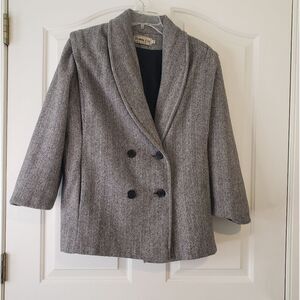 Herman Kay Woolblend Coat Size 12P